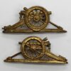 Pair of Royal Artillery Senior N.C.O.s Gun Arm Badges