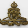 Royal Artillery Cap Badge - King's Crown