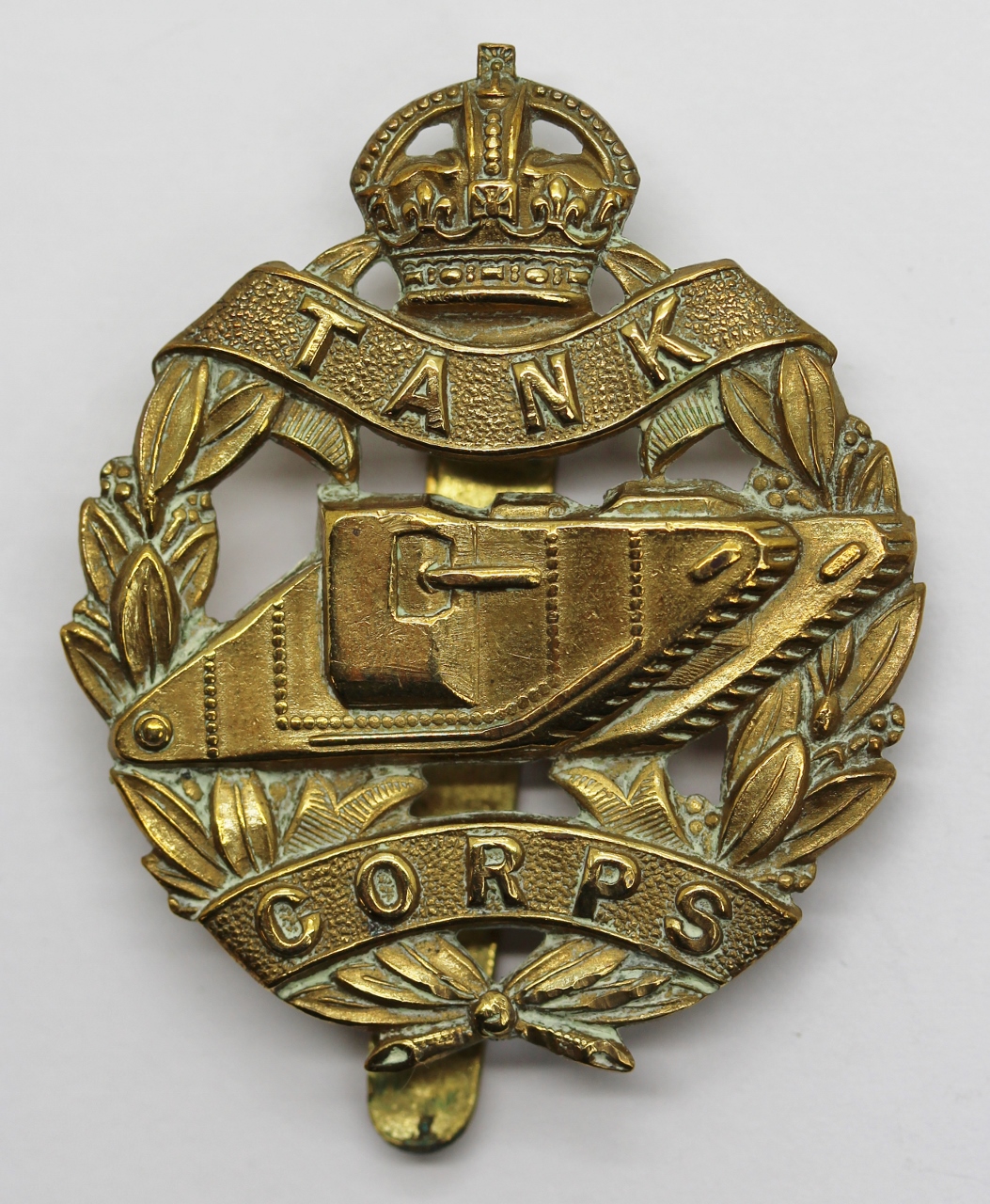 WW1 Tank Corps Cap Badge