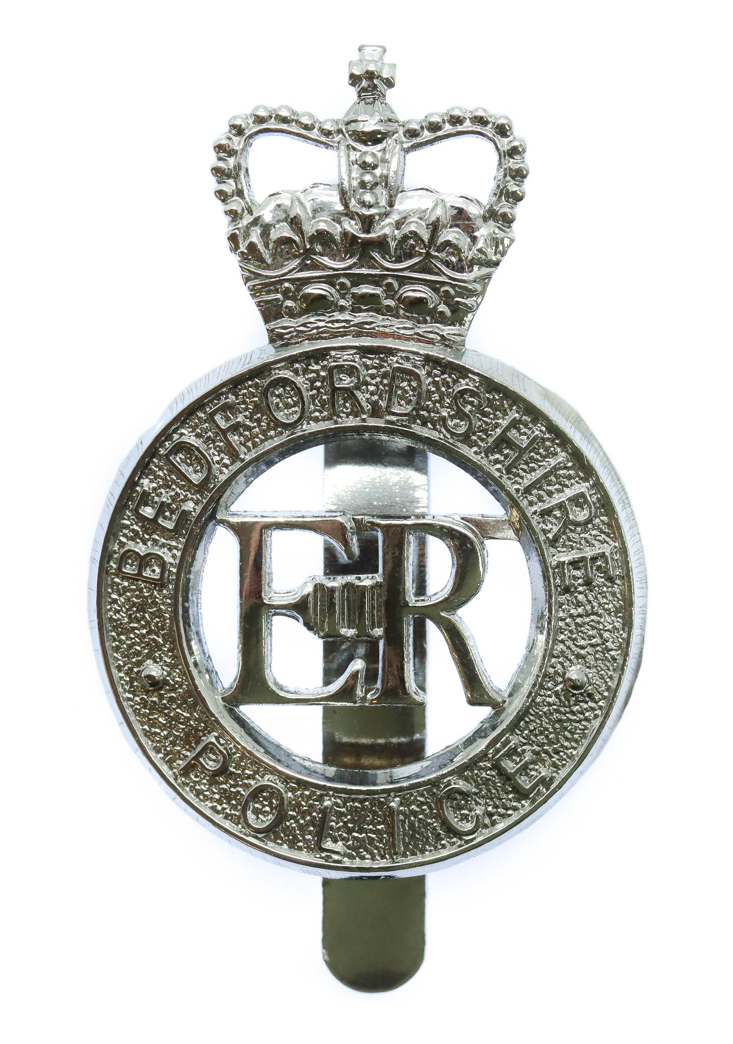 Bedfordshire Police Cap Badge - Queen's Crown
