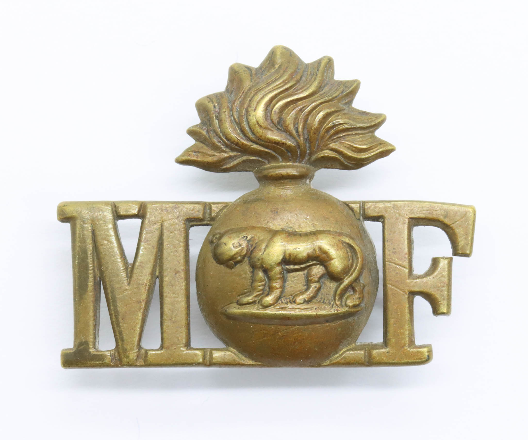 Royal Munster Fusiliers (M Grenade F) Shoulder Title