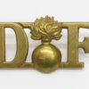 Royal Dublin Fusiliers (D Grenade F) Shoulder Title