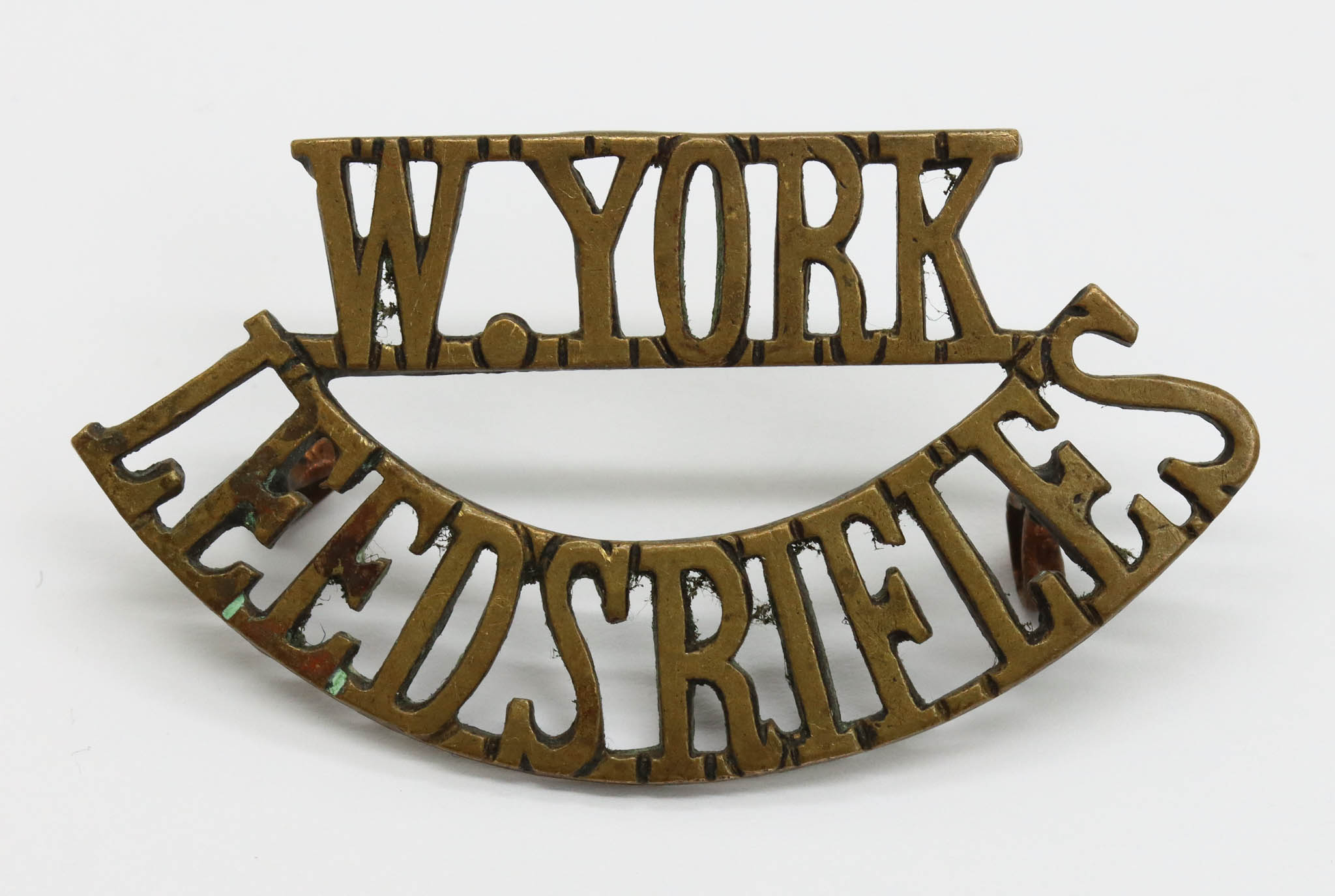 7th & 8th Bns. (Leeds Rifles) West Yorkshire Regiment (W.YORK/LEEDS RIFLES) Shoulder Title