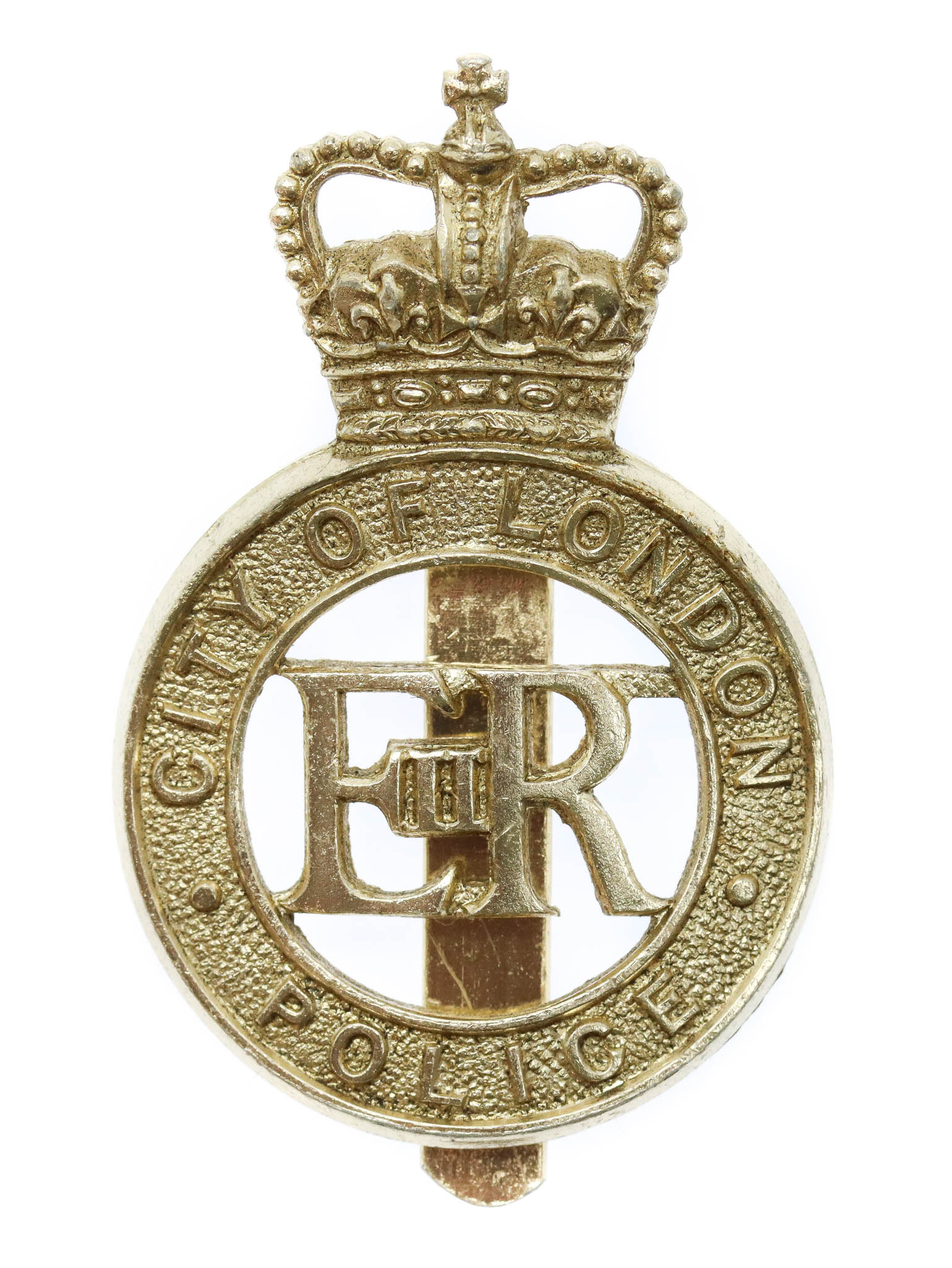City of London Police Anodised (Staybrite) Cap Badge