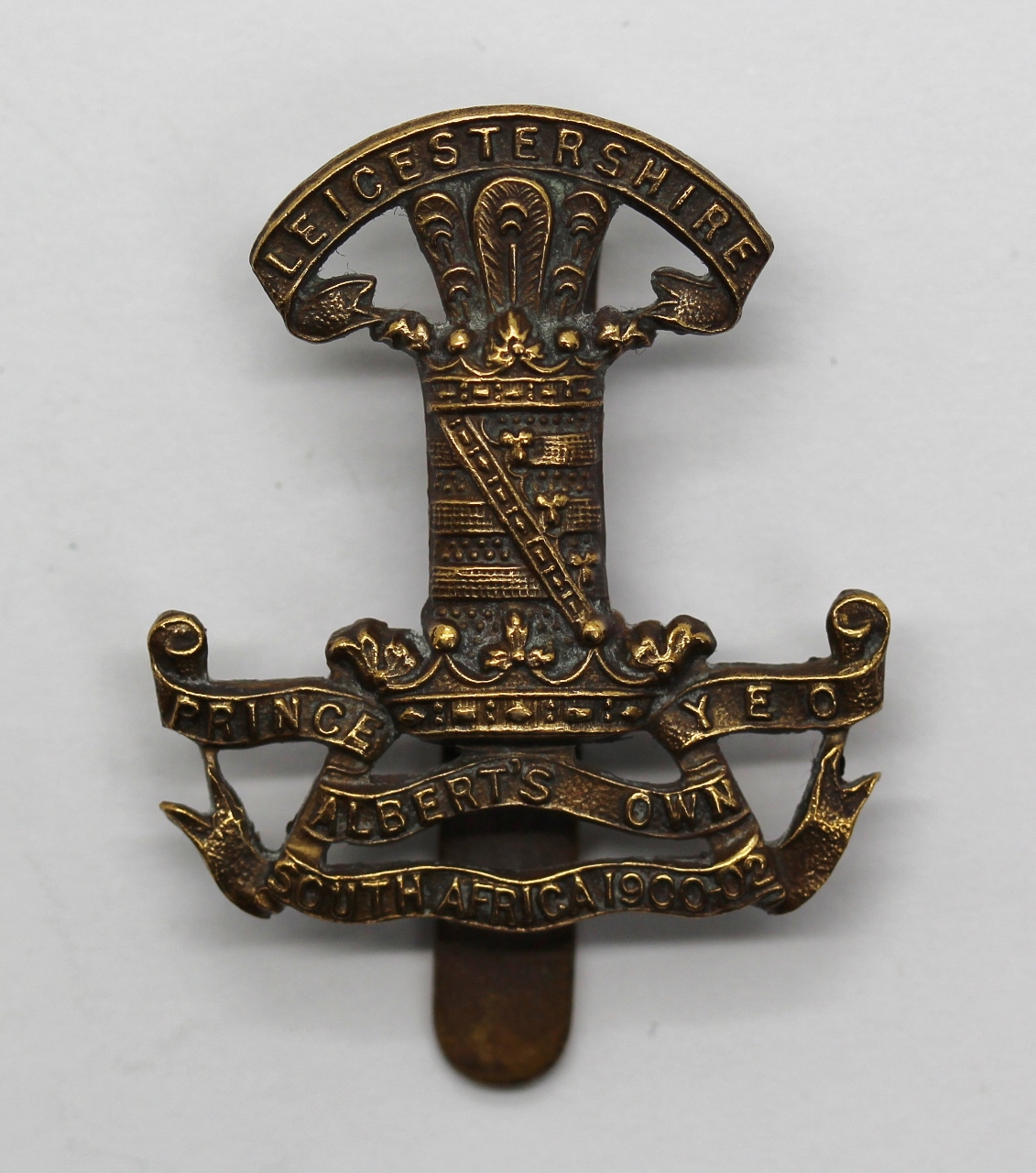 Leicestershire Yeomanry (Prince Albert's Own) Cap Badge