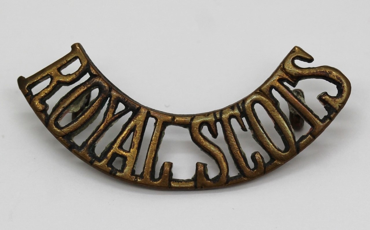Royal Scots (ROYAL SCOTS) Shoulder Title