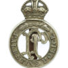 Palestine Police Cap Badge - King's Crown