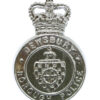 Dewsbury Borough Police Cap Badge - Queen's Crown