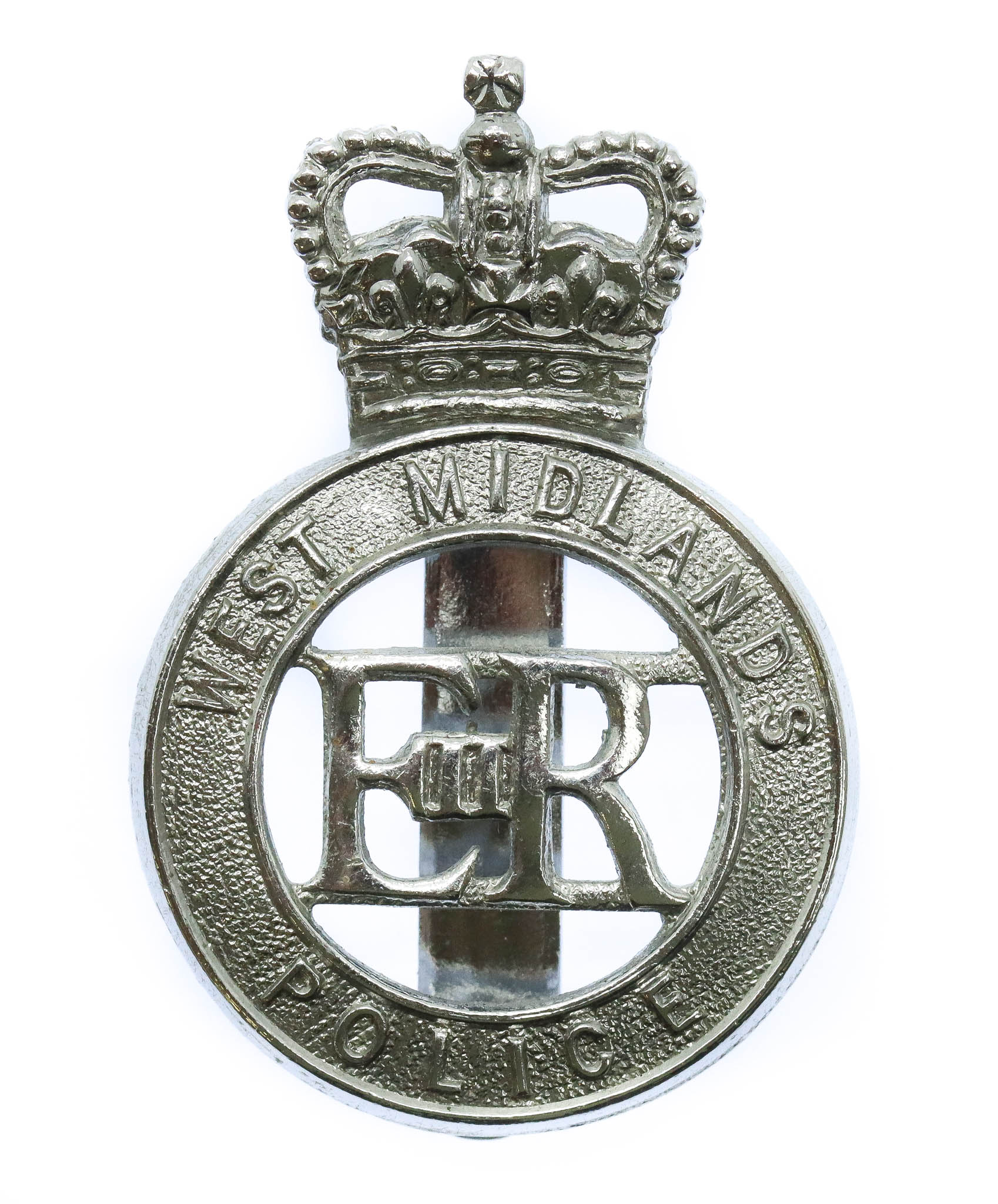 West Midlands Police Cap Badge - Queen's Crown