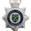 Thames Valley Police Enamelled Helmet Plate - Queen's Crown