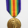 WW1 Victory Medal - Bmbr. J. Graham, Royal Artillery - Wounded