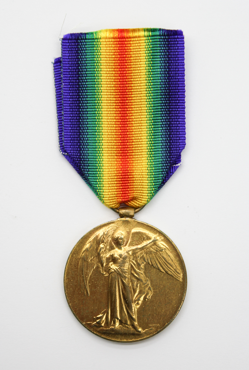 WW1 Victory Medal - Bmbr. J. Graham, Royal Artillery - Wounded