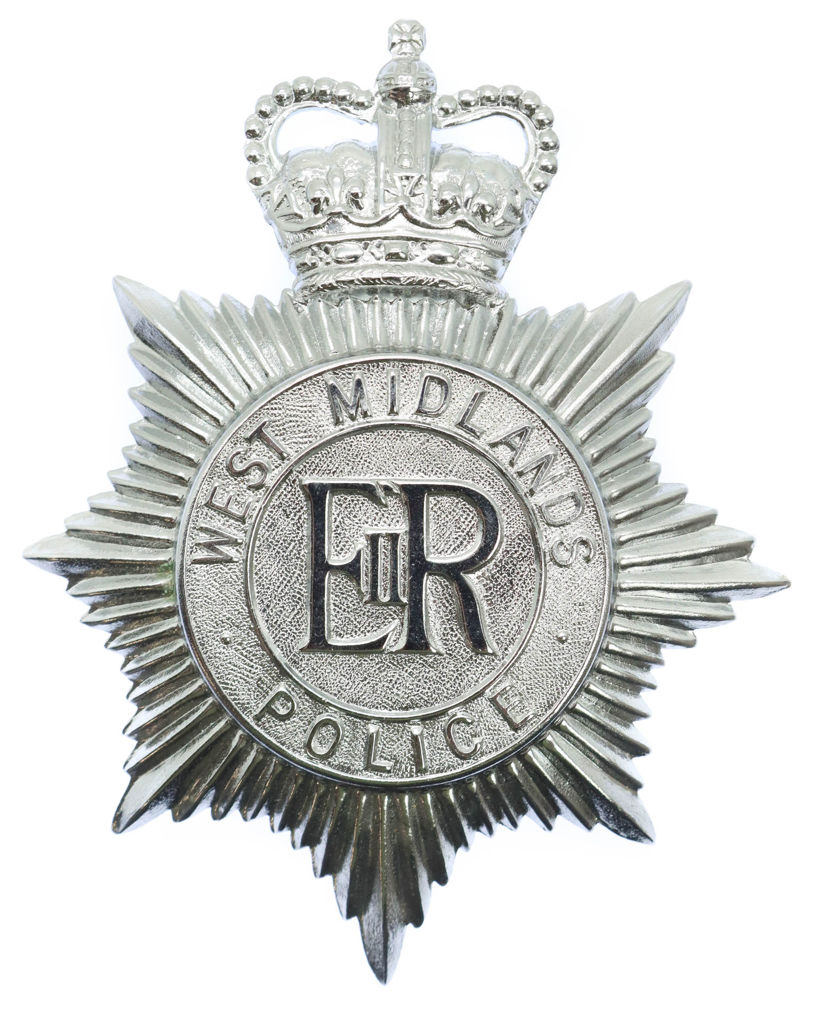 West Midlands Police Helmet Plate - Queen's Crown