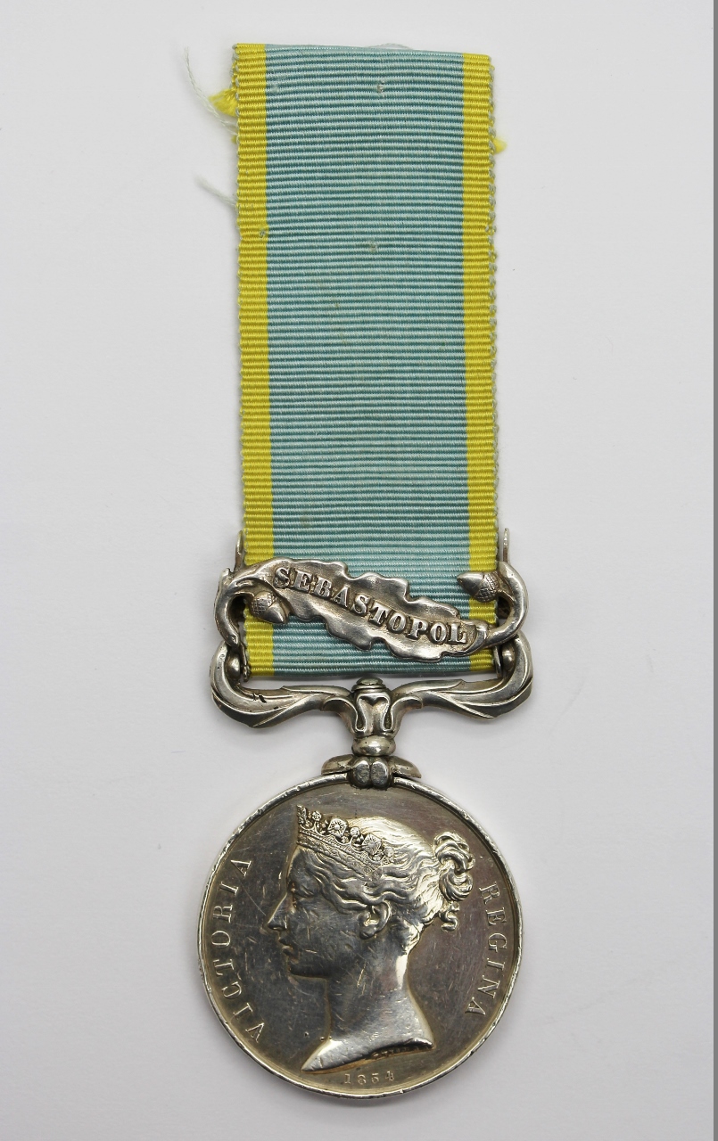 1854 Crimea Medal (Clasp - Sebastopol) - Farr. J. Fegan, 13th Light Dragoons