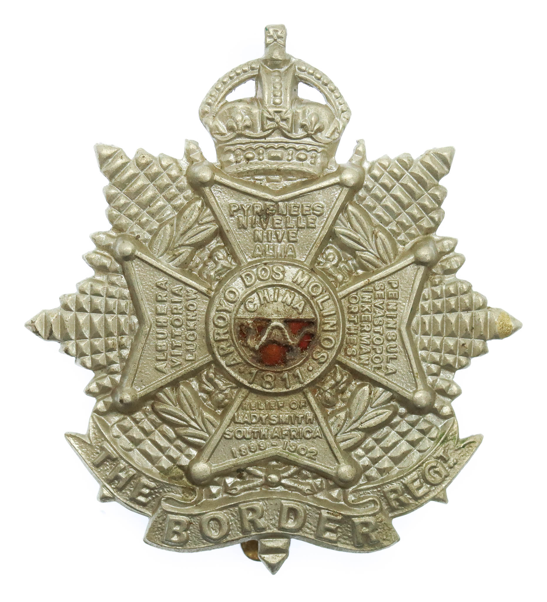 Border Regiment Cap Badge - King's Crown