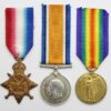 WW1 1914-15 Star Medal Trio - Gnr. G. Lill, Royal Artillery