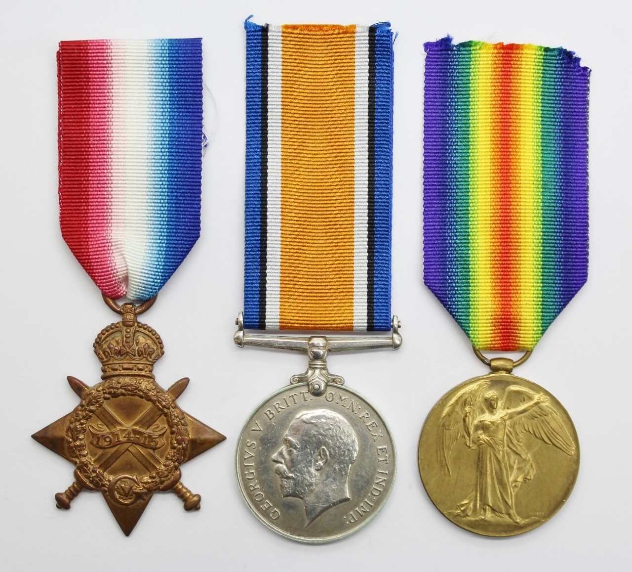 WW1 1914-15 Star Medal Trio - Gnr. G. Lill, Royal Artillery