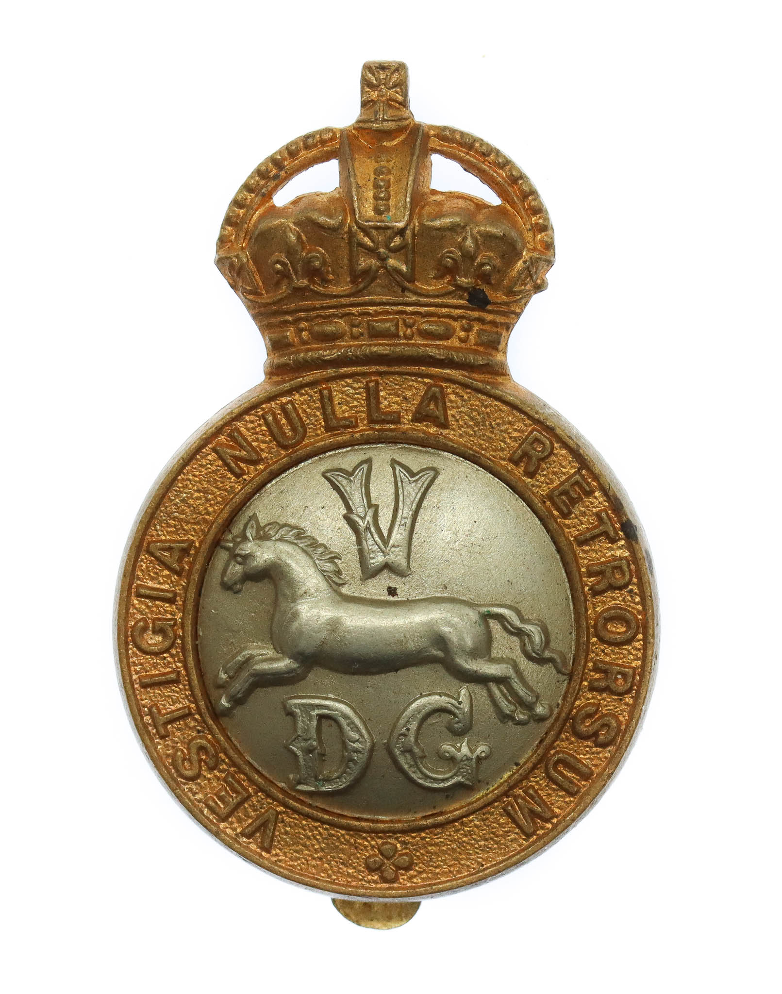 5th Dragoon Guards Cap Badge - King's Crown