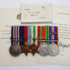 WW2 Military Medal and MID Group of Five - Sgt. A.E. Morley, Middlesex Regiment