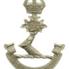 Royal Military College Canada (Truth Duty Valour) Cap Badge - King's Crown