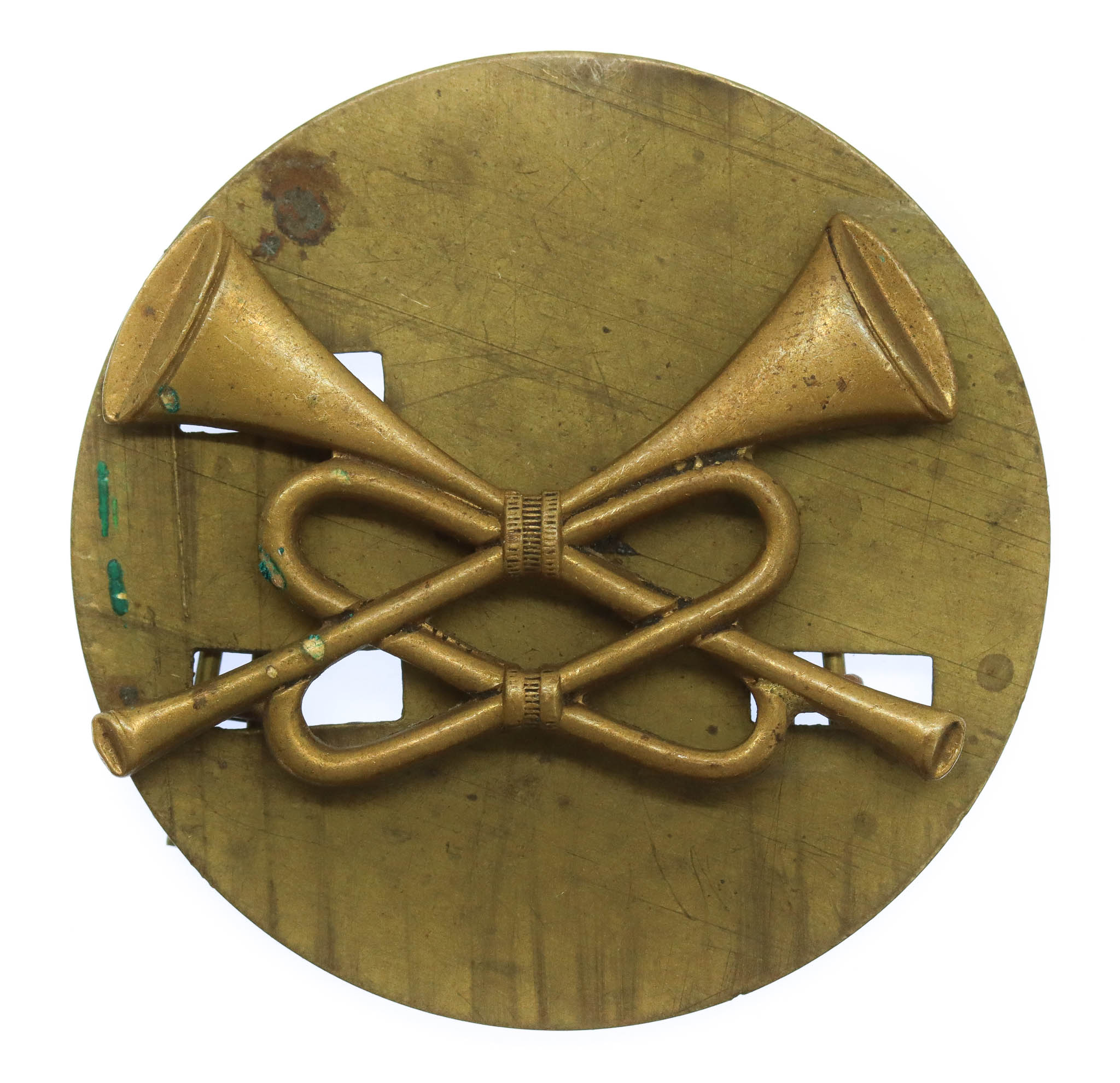 British Army Cavalry Trumpeters Arm Badge