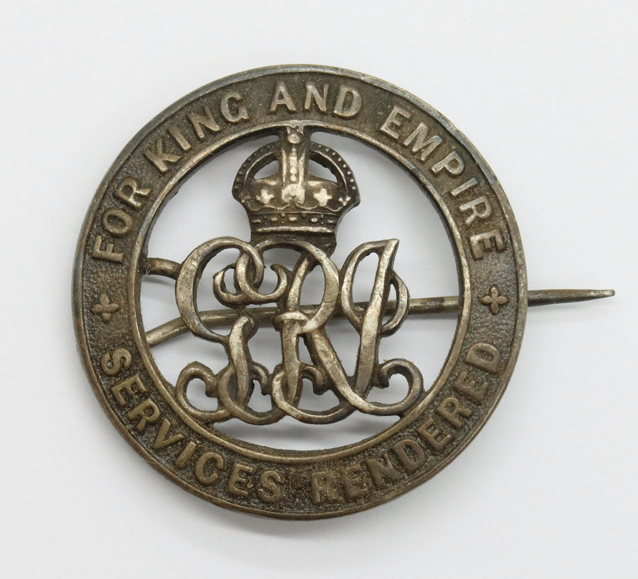 WW1 Silver War Badge (No. 224279) - Pte. L. Grashion, Notts & Derby Regiment (Sherwood Foresters)