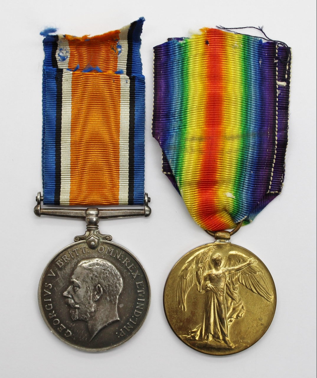 WW1 British War & Victory Medal Pair - Capt. F.R. Ashmead, Royal Air Force