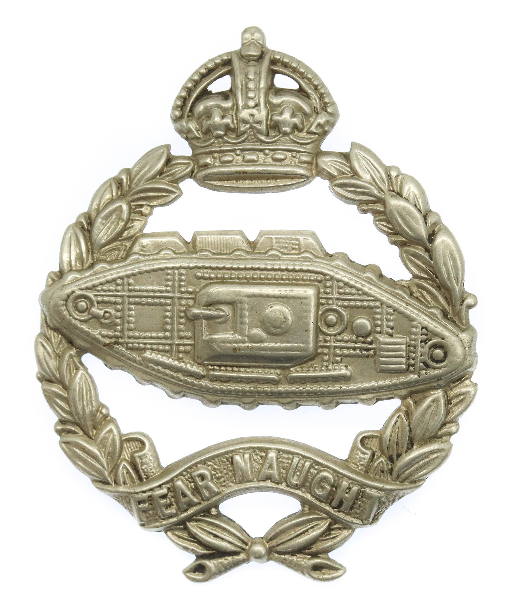 Royal Tank Regiment Cap Badge - King's Crown