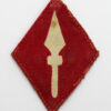 1st Corps Printed Formation Sign