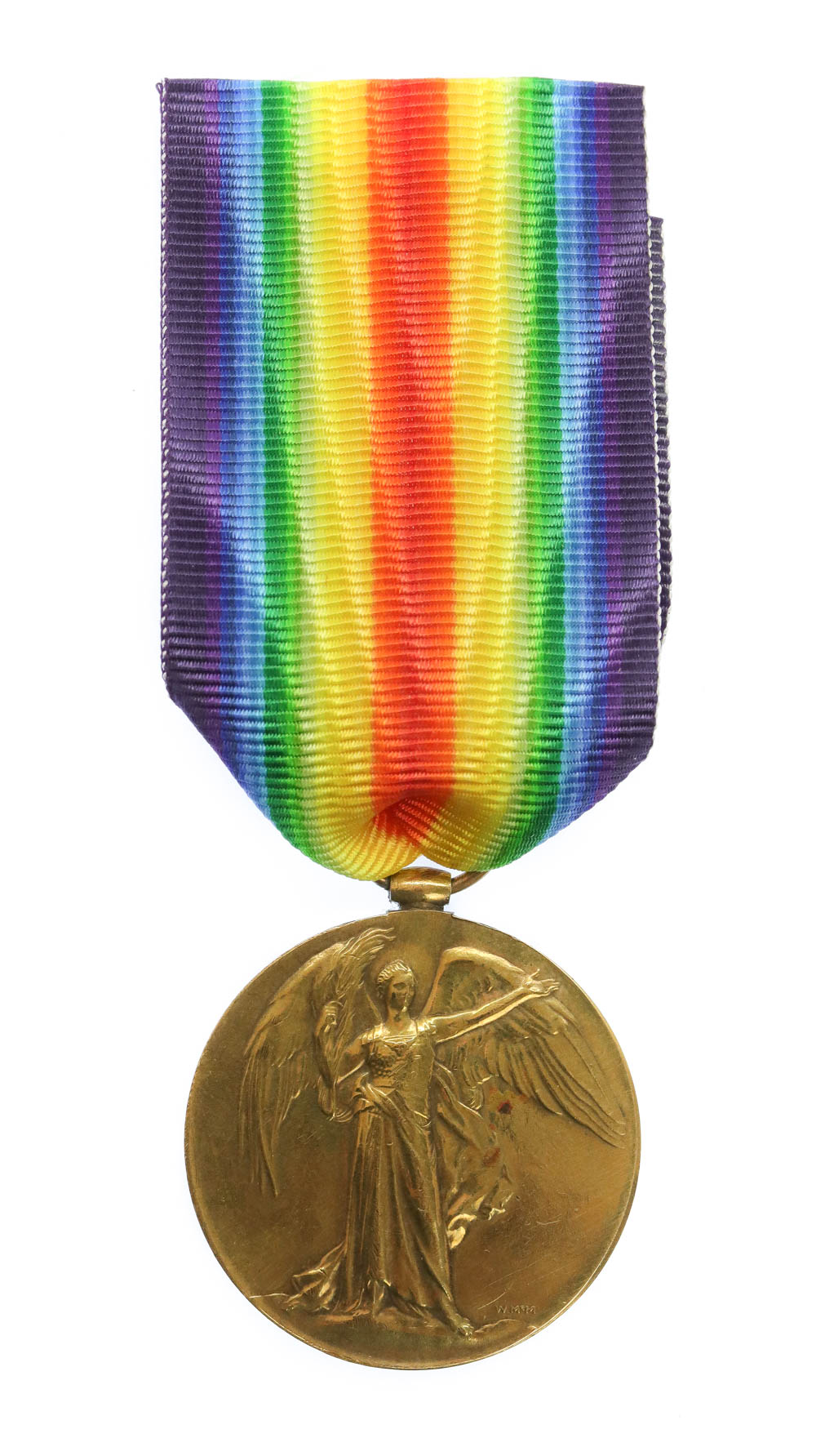 WW1 Victory Medal - Pte. J.W. Smith, 1st/5th Bn. King's Own Yorkshire Light Infantry - K.I.A.