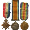 WW1 1914 Mons Star Prisoner of War Medal Group - Pte. F. Hubbard, 2nd Bn. King's Own Yorkshire Light Infantry (Captured at Mons)