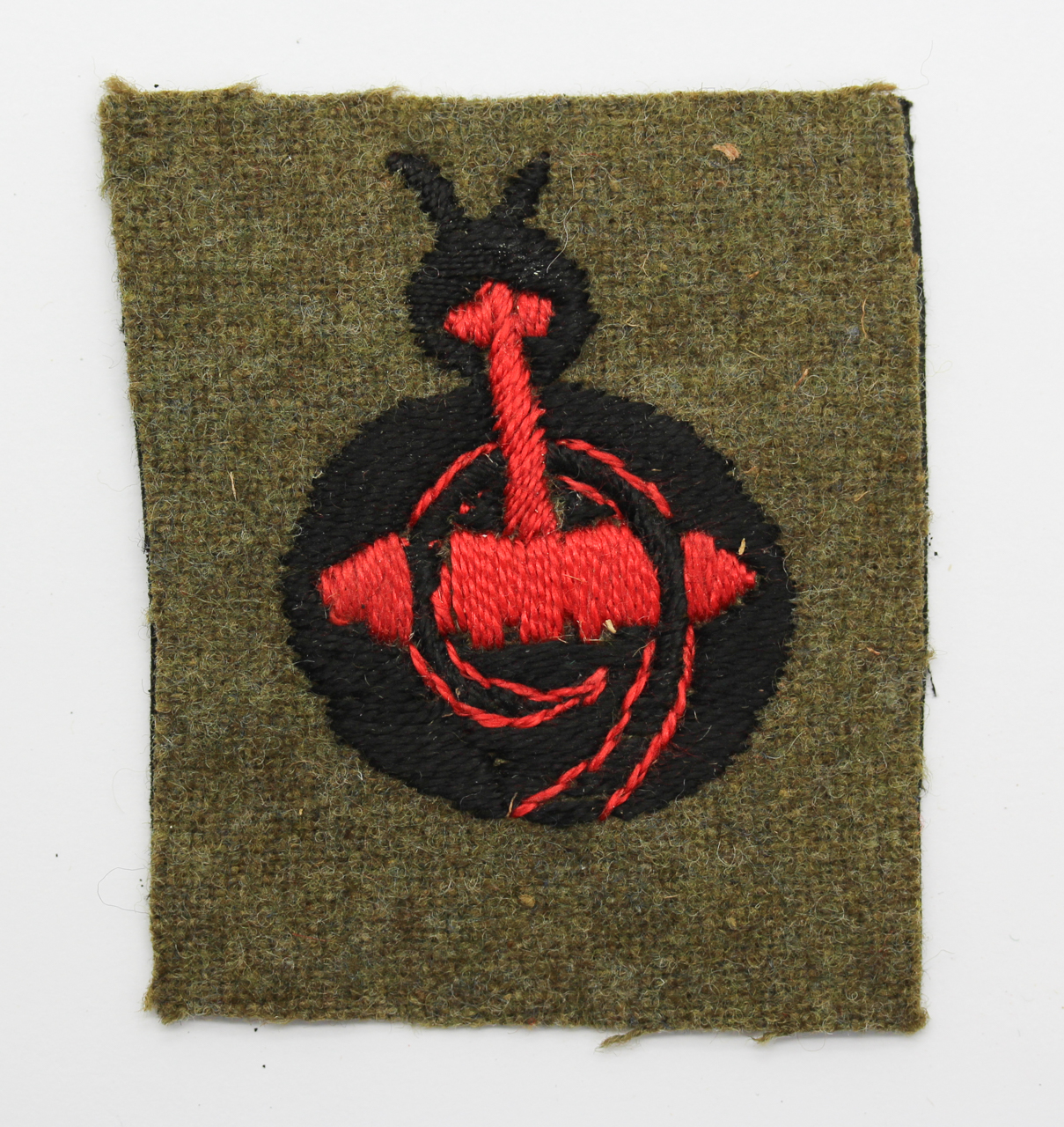 9th Anti-Aircraft Division Cloth Formation Sign