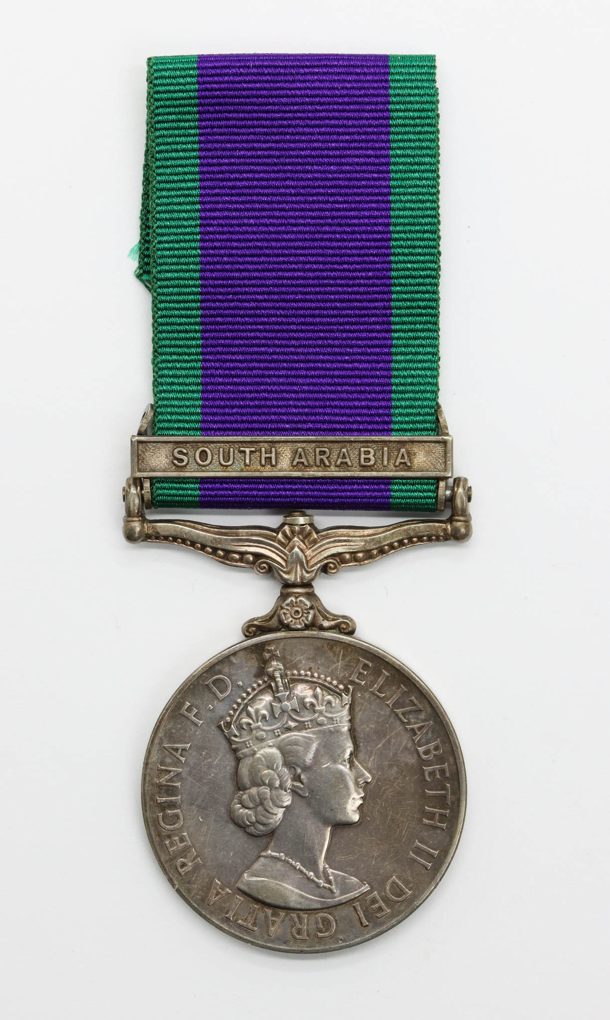 Campaign Service Medal (Clasp - South Arabia) - Spr. A.A. Smaw, Royal Engineers