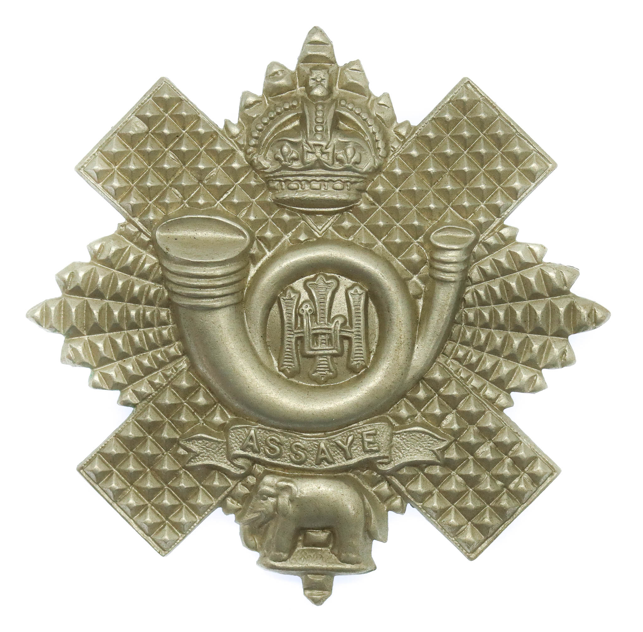 Highland Light Infantry (H.L.I.) Cap Badge - King's Crown