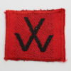 15th Indian Corps Cloth Formation Sign