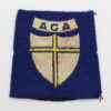 Allied Control Commission Austria Cloth Formation Sign