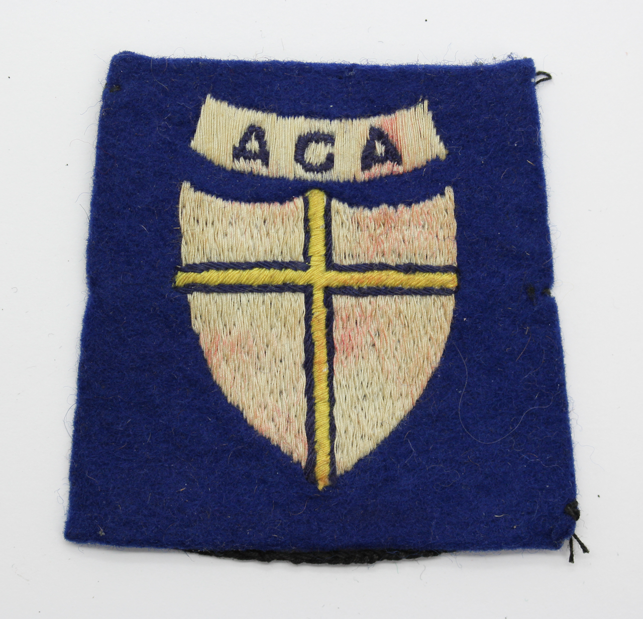 Allied Control Commission Austria Cloth Formation Sign