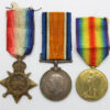 WW1 1914-15 Star Medal Trio - B. McGinty, A.B., Royal Navy (Served on H.M.S. Erin during the Battle of Jutland)