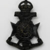21st County of London Bn. (First Surrey Rifles) London Regiment Cap Badge - King's Crown
