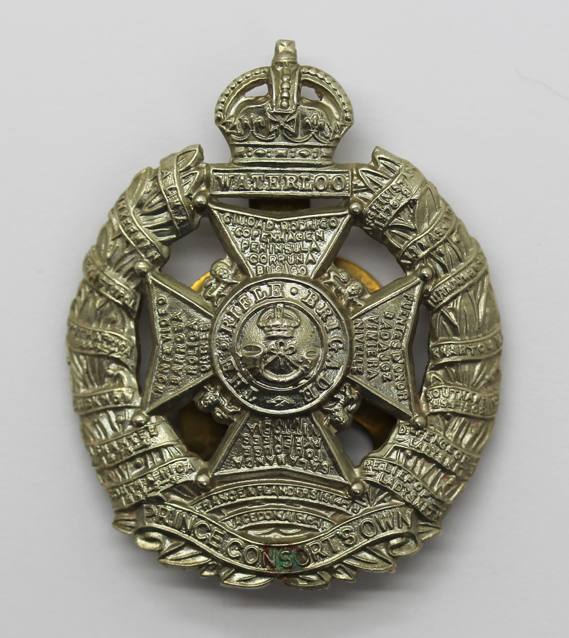 Rifle Brigade (Prince Consort's Own) Cap Badge - King's Crown