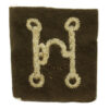 British Army Saddler/Harness Maker Cloth Trade Badge