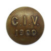 Boer War City of London Imperial Volunteers (C.I.V./1900) Button (24mm)