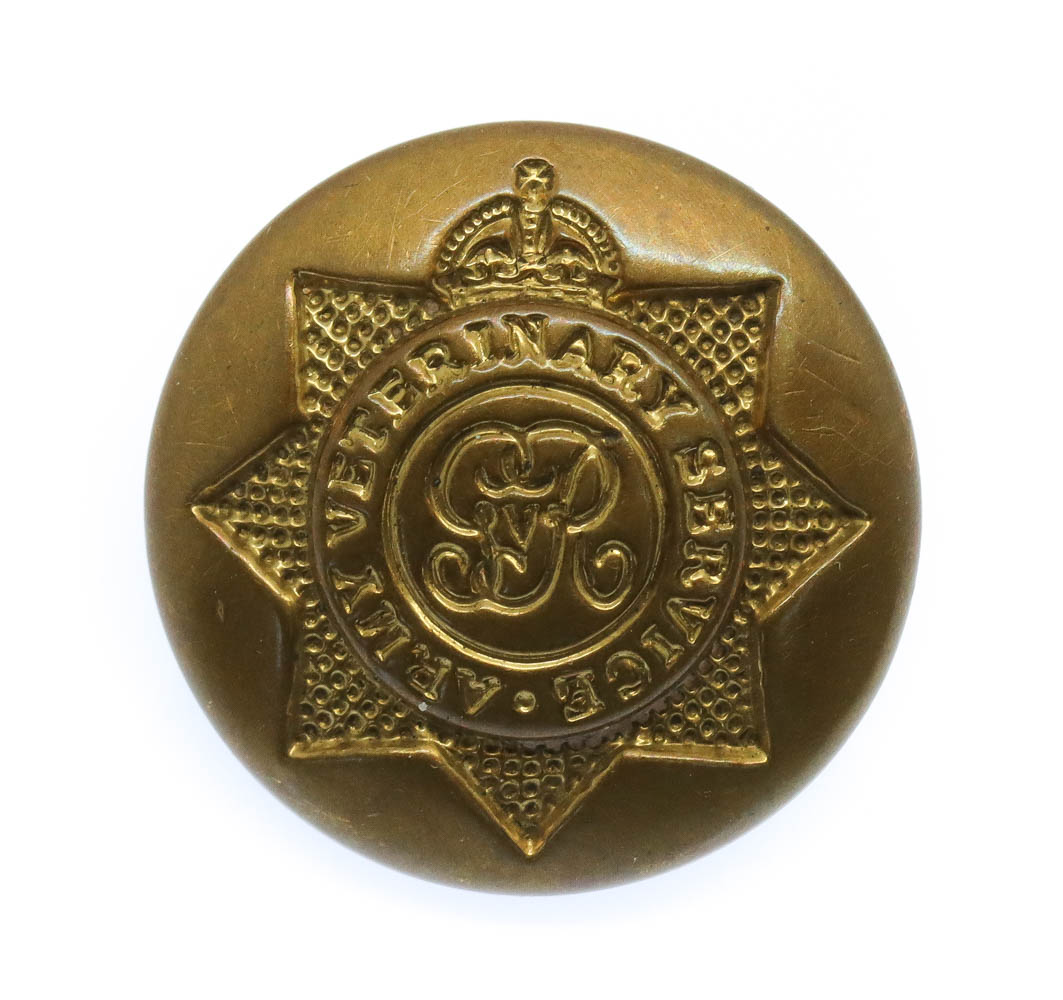 George V Army Veterinary Service Button (25mm)