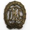German Third Reich WW2 DRL Sports Badge (Bronze)
