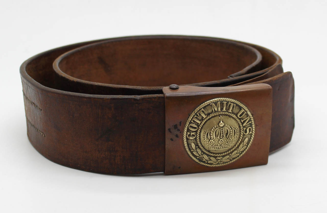 WW1 German Prussian Belt and Buckle