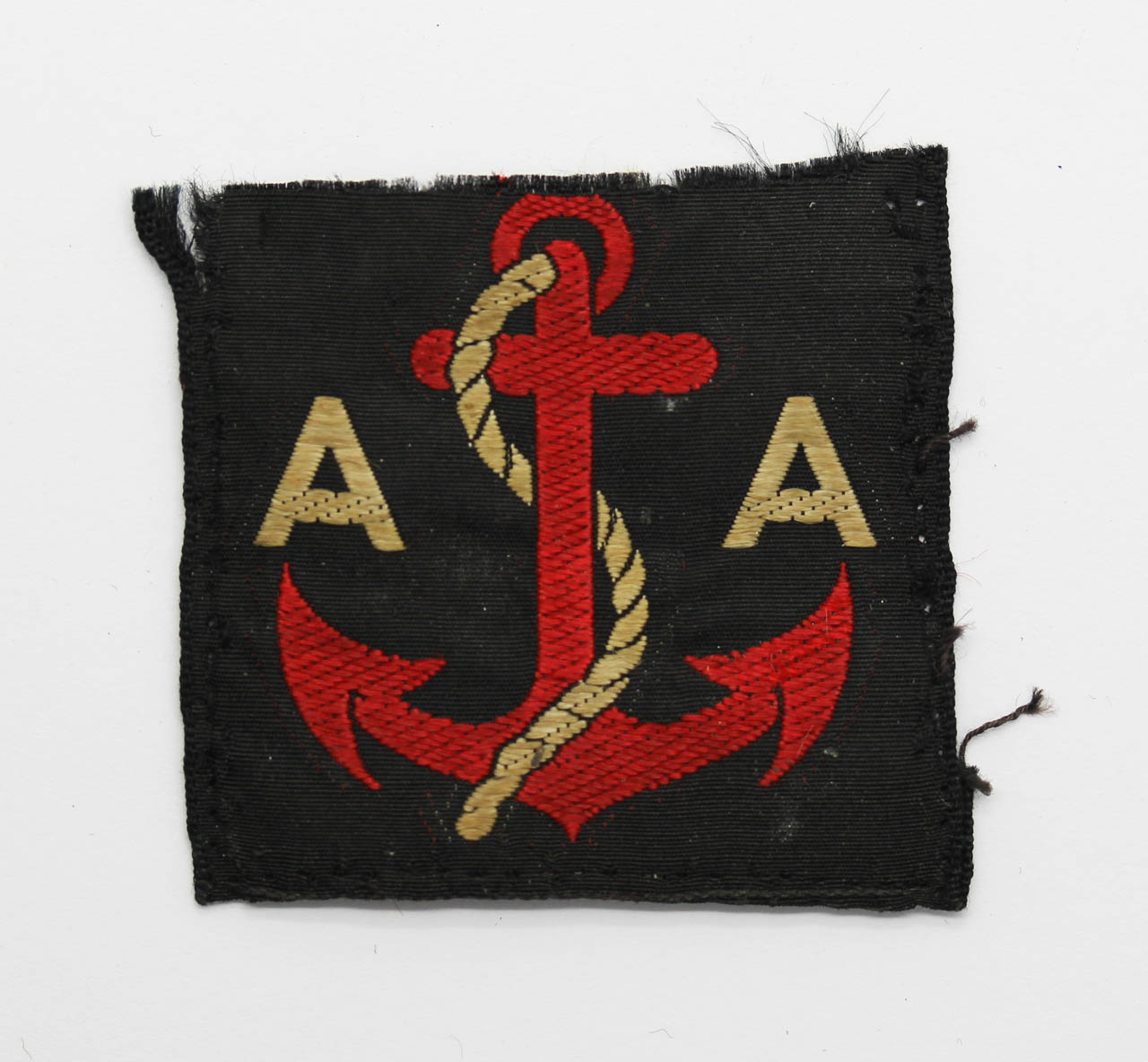 WW2 Royal Artillery Maritime Anti-Aircraft Artillery Cloth Formation Sign (1st Pattern)