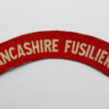 Lancashire Fusiliers (LANCASHIRE FUSILIERS) WW2 Printed Shoulder Title