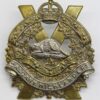 Canadian Calgary Highlanders Cap Badge - King's Crown