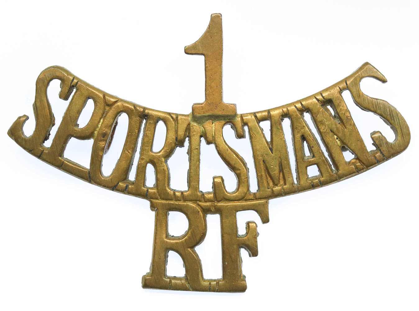 23rd (1st Sportsman's) Battalion, Royal Fusiliers (1/SPORTMANS/RF) Shoulder Title