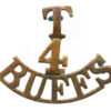 4th Territorial Bn. East Kent Regiment (T/4/BUFFS) Shoulder Title